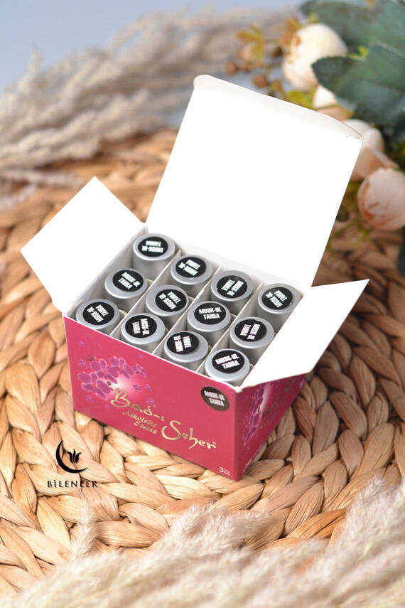 12’li Alkolsüz Fresh Esans Seti – 3 cc’lik Özel Şişelerde (MUSK'UL TAHRA) - 3