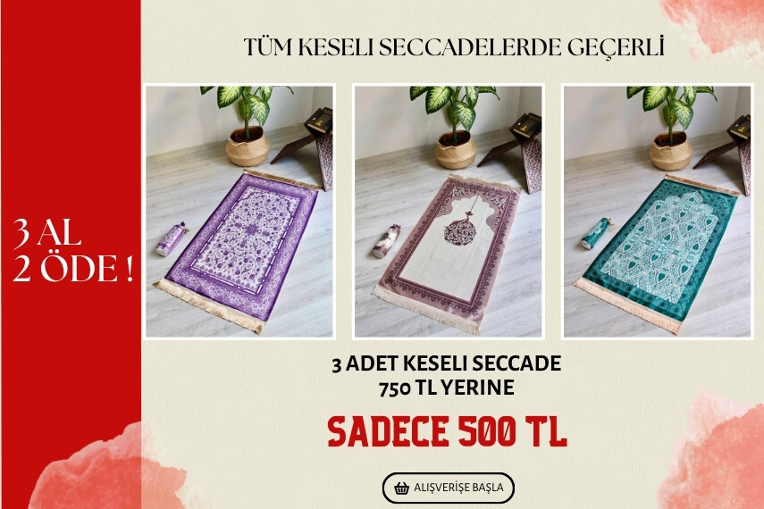 Keseli Seccade Modelleri