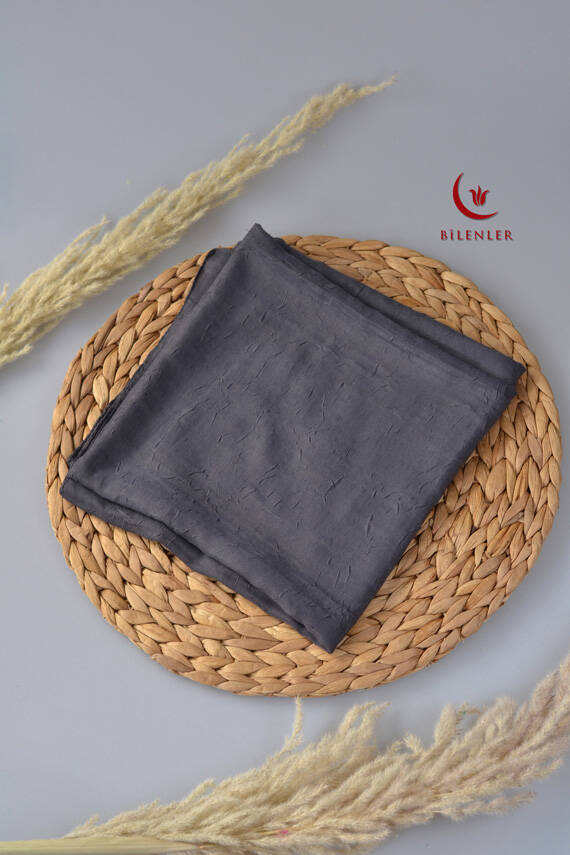 Bambu Kraş Eşarp Füme - 3