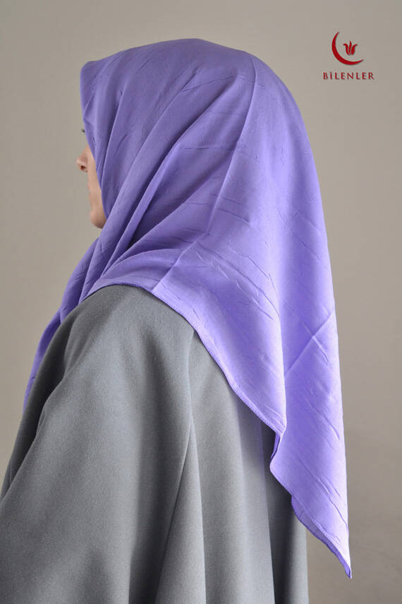 Bambu Kraş Eşarp Lila - 2
