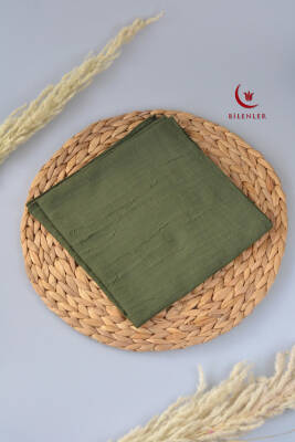 Bambu Kraş Eşarp Yeşil - 3