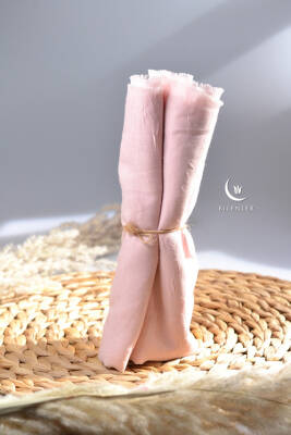 Bambu Kraş Şal Pembe - 4