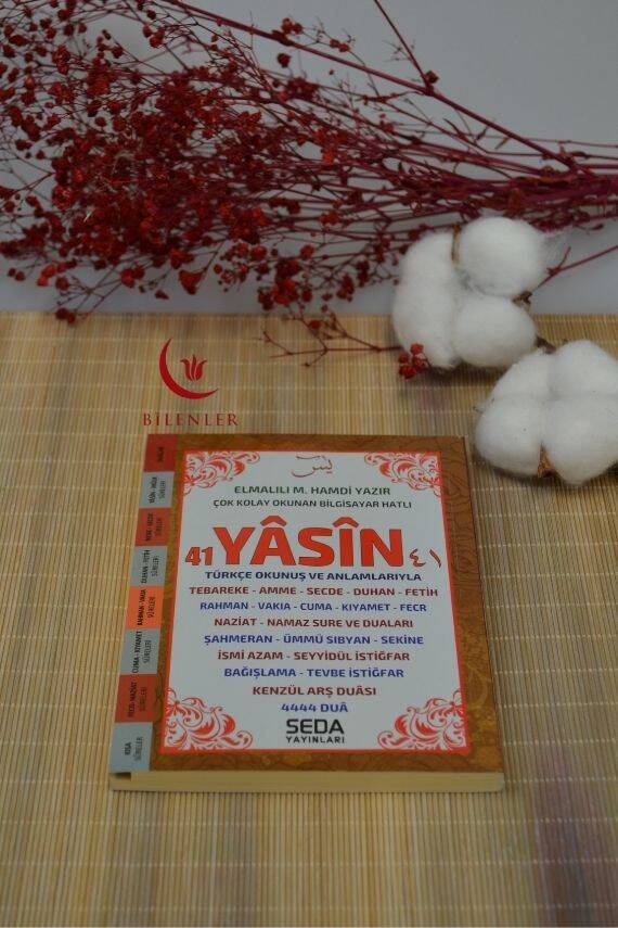 Çok Kolay Okunan Bilgisayar Hatlı 41 Yasin Çanta Boy - 1