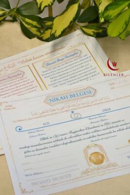 İmam Nikahı Hatıra Seti – Kadın ve Erkek İçin Özel Hediye Kutusu | Yasinli ve Tesbihli Nikah Seti - 2