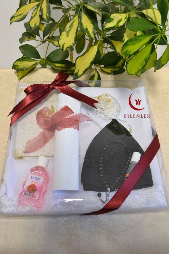 İmam Nikahı Hatıra Seti – Kadın ve Erkek İçin Özel Hediye Kutusu | Yasinli ve Tesbihli Nikah Seti - 5