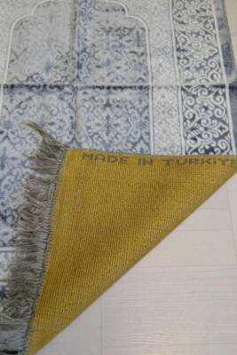 Kadife Seccade - 70x110 cm - Yumuşak ve Konforlu Gri - 3