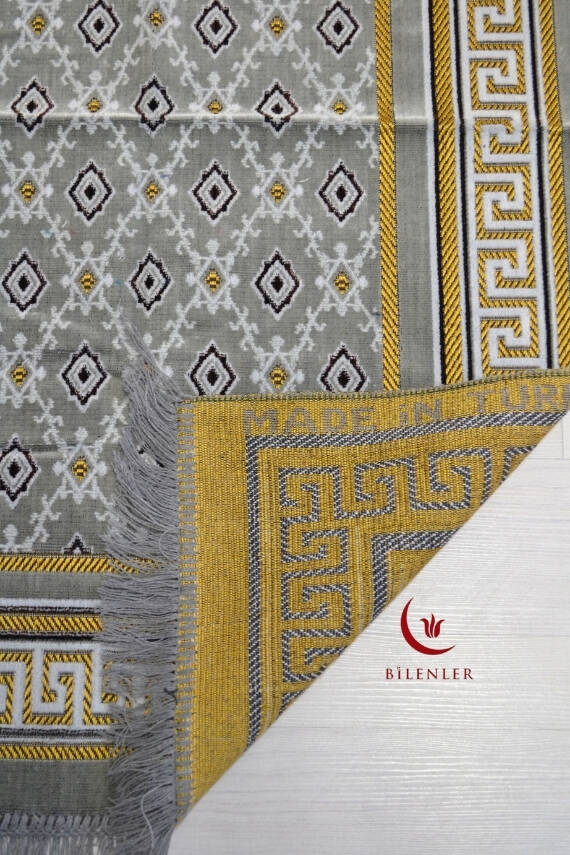  Kadife Seccade Gri - 70x110 cm -– Ekonomik,Hafif ve Kullanışlı - 3