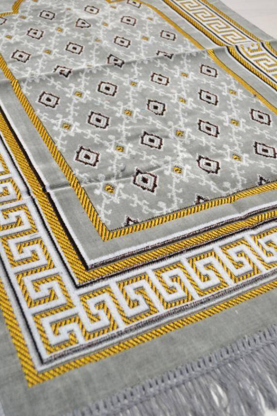  Kadife Seccade Gri - 70x110 cm -– Ekonomik,Hafif ve Kullanışlı - 2