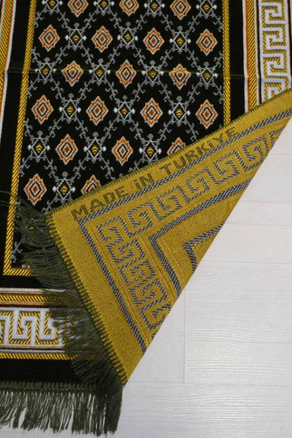  Kadife Seccade Haki - 70x110 cm -– Ekonomik,Hafif ve Kullanışlı - 3