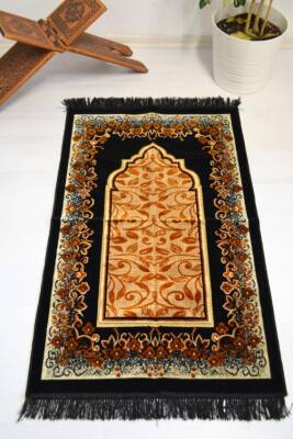 Kadife Seccade Kalın Yumuşak Doku - Şık ve Konforlu- 70x110 cm- Kahverengi 