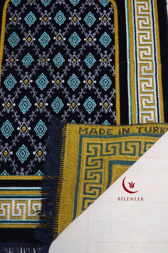  Kadife Seccade Lacivert- 70x110 cm -– Ekonomik,Hafif ve Kullanışlı - 3