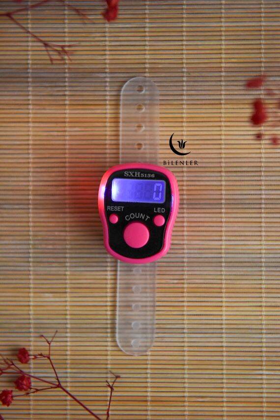 Led Işıklı Zikirmatik Pembe 1 Adet - 1
