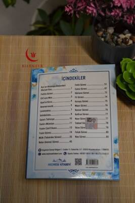 Mevlit Hediyeliği 41 Yasin Bilgisayar Hatlı Türkçe Okunuş Mealli ve Sesli 5 Adet Mavi - 5