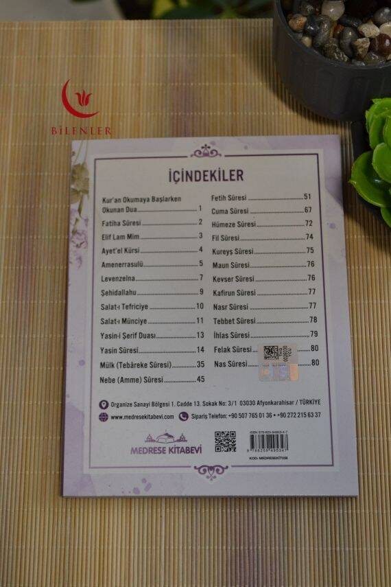Mevlit Hediyeliği 41 Yasin Bilgisayar Hatlı Türkçe Okunuş Mealli ve Sesli 5 Adet Mor - 4