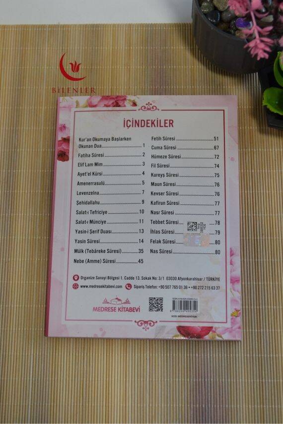 Mevlit Hediyeliği 41 Yasin Bilgisayar Hatlı Türkçe Okunuş Mealli ve Sesli 5 Adet Pembe - 4