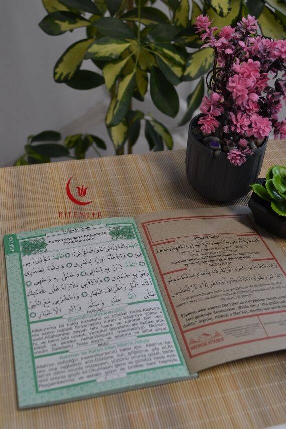 Mevlit Hediyeliği 41 Yasin Bilgisayar Hatlı Türkçe Okunuş Mealli ve Sesli 5 Adet Yeşil - 4