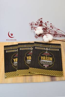 Mevlitlere Özel Çok Kolay Okunan Bilgisayar Hatlı Türkçe Okunuşlu ve Mealli 41 Yasin Dua Kitabı - 1