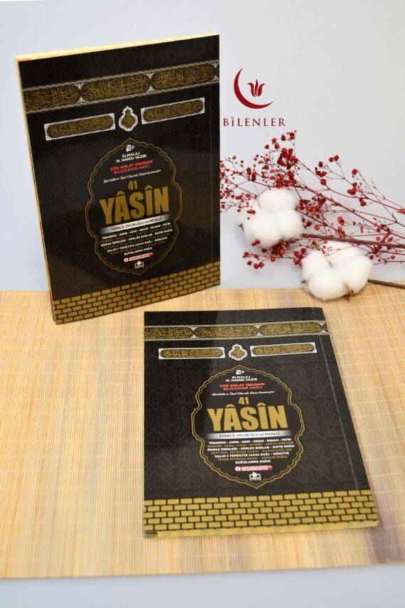 Mevlitlere Özel Çok Kolay Okunan Bilgisayar Hatlı Türkçe Okunuşlu ve Mealli 41 Yasin Dua Kitabı - 3