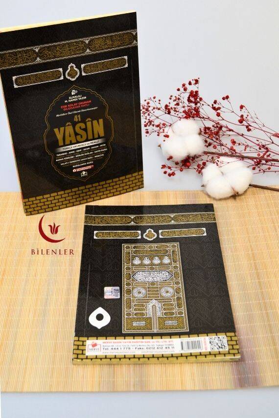 Mevlitlere Özel Çok Kolay Okunan Bilgisayar Hatlı Türkçe Okunuşlu ve Mealli 41 Yasin Dua Kitabı - 4