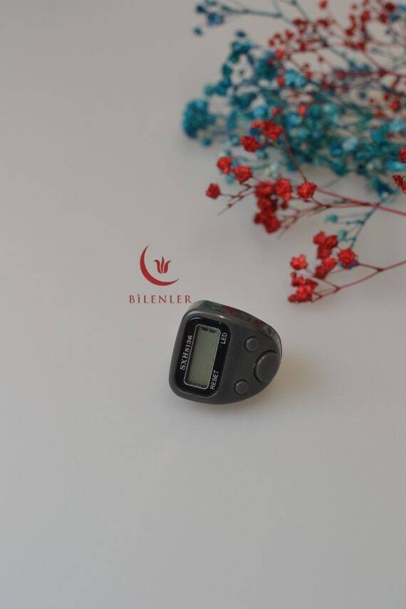 Mini Işıklı Zikirmatik Gri - 3