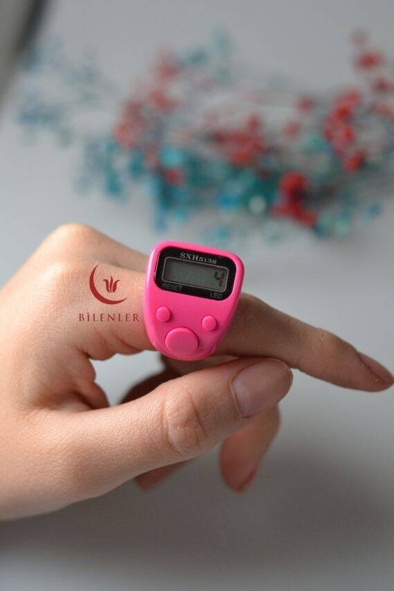 Mini Işıklı Zikirmatik Pembe - 3