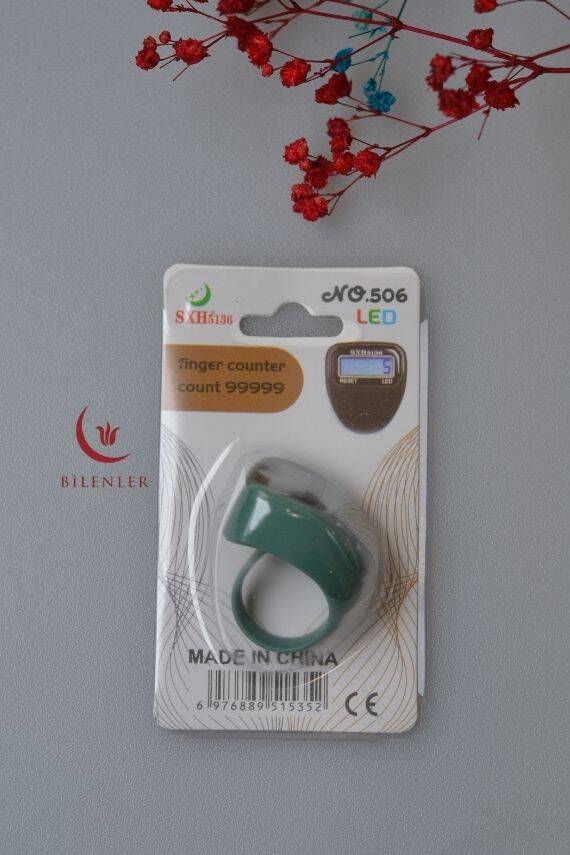 Mini Işıklı Zikirmatik Yeşil - 5