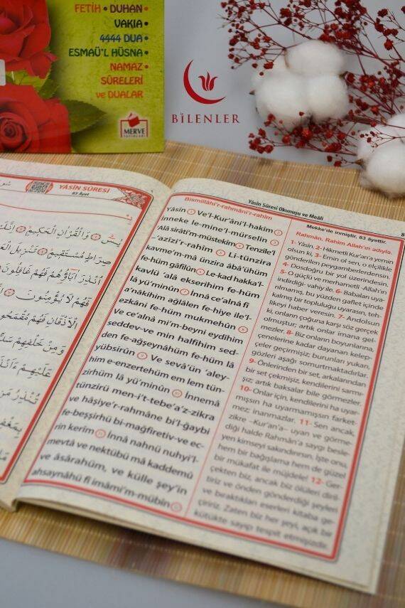 Okunuşlu ve Mealli Yasin Dua Kitabı Orta Boy - 4