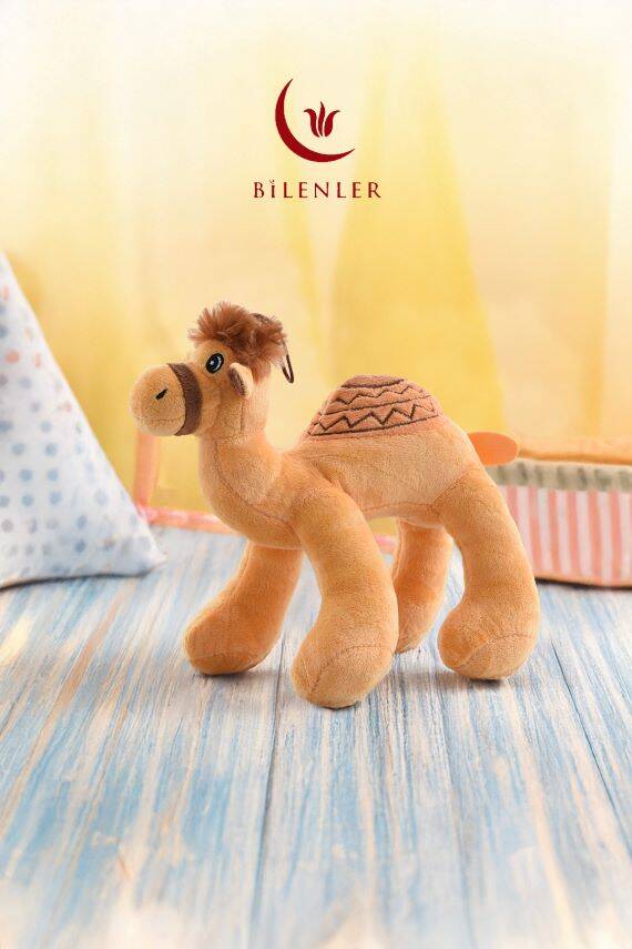 Sevimli Peluş Deve Oyuncak – 22x22 cm - 4